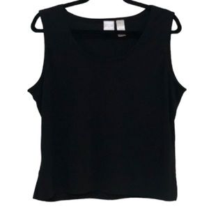 Emma James Black Stretch Tank Top